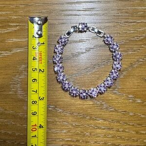 New Elegant Purple Lavender Bracelet, New Year’s Theme